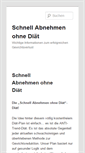 Mobile Screenshot of abnehmen.usall.de