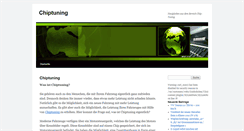 Desktop Screenshot of chiptuning.usall.de